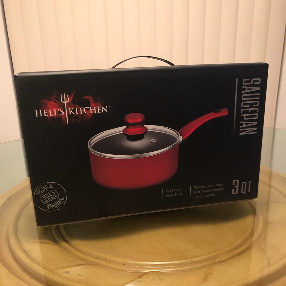 Brand new Hell’s Kitchen 3 inch saucepan